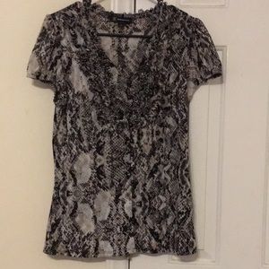 Inc. International Concepts snake print blouse.